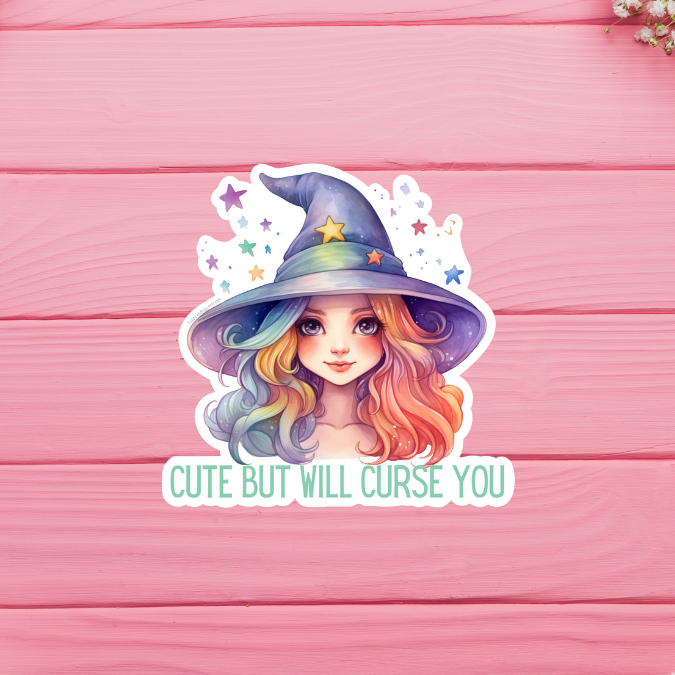 Cute But Will Curse You Witch