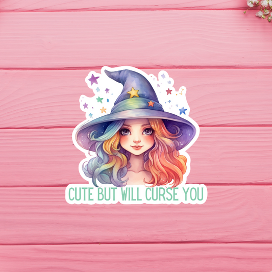 Cute But Will Curse You Witch