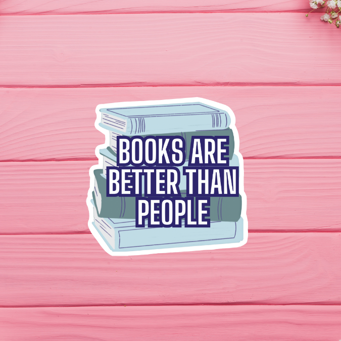 Books Are Better Than People