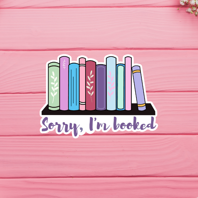 Sorry I'm Booked Bookshelf