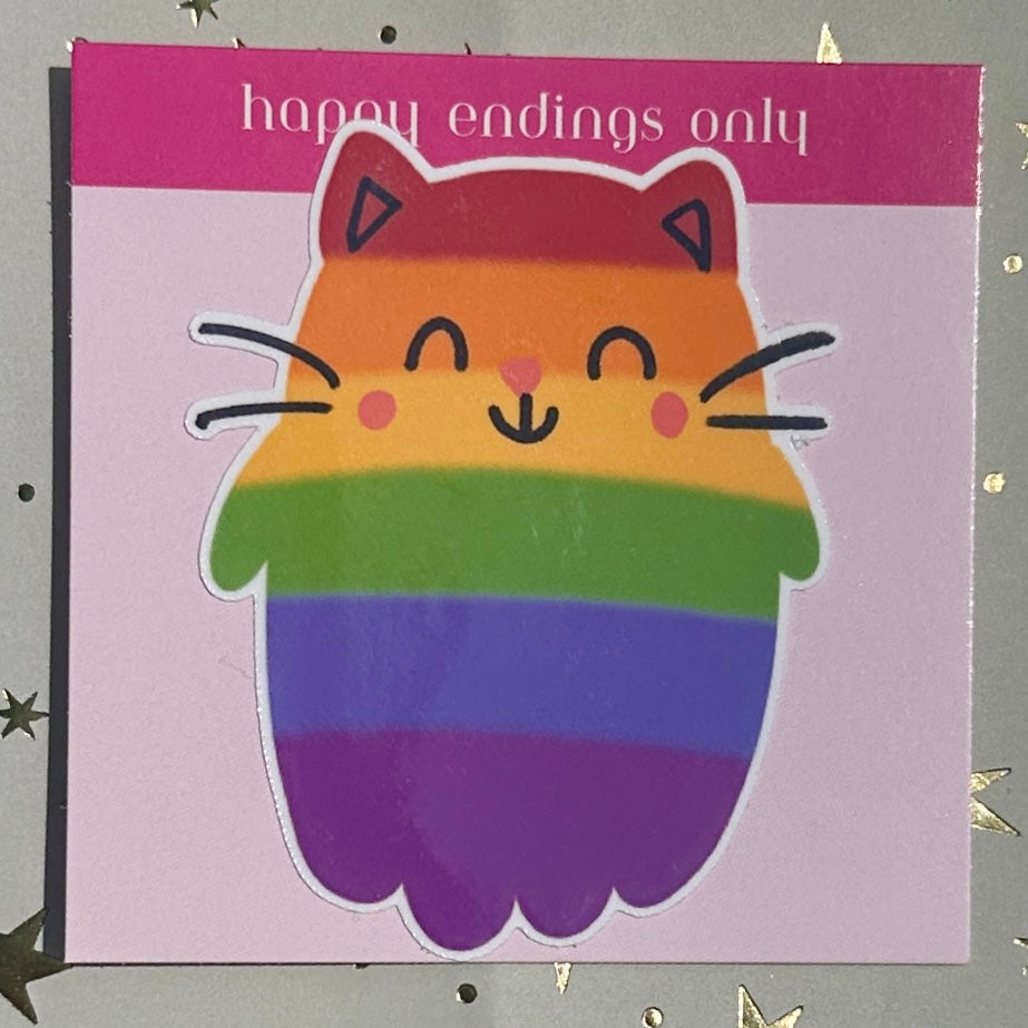 Pride Cat - Rainbow