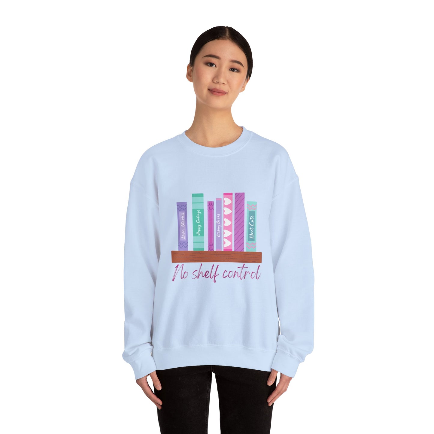 No Shelf Control Unisex Heavy Blend™ Crewneck Sweatshirt