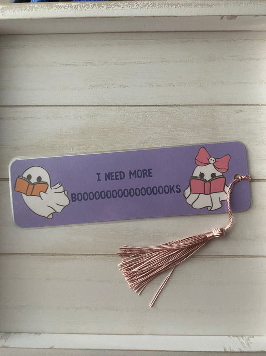 I Need More Boooks Bookmark