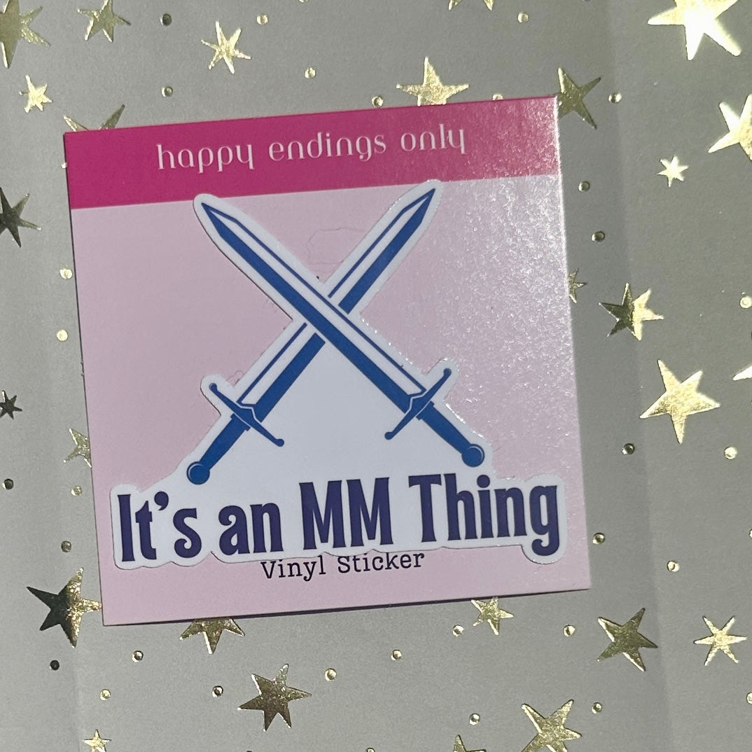 It's An MM Thing Vinyl Sticker