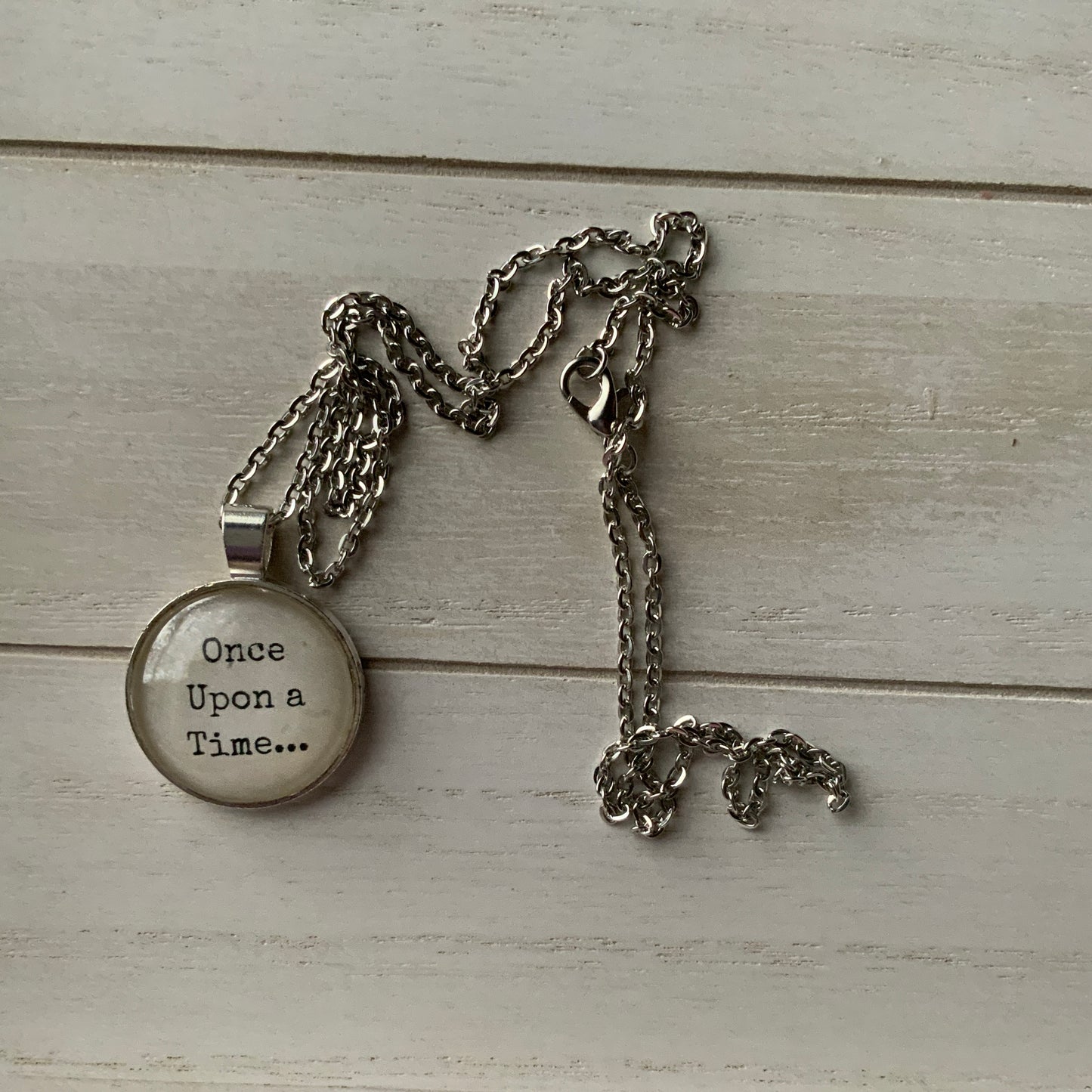 Once Upon A Time Pendant Necklace